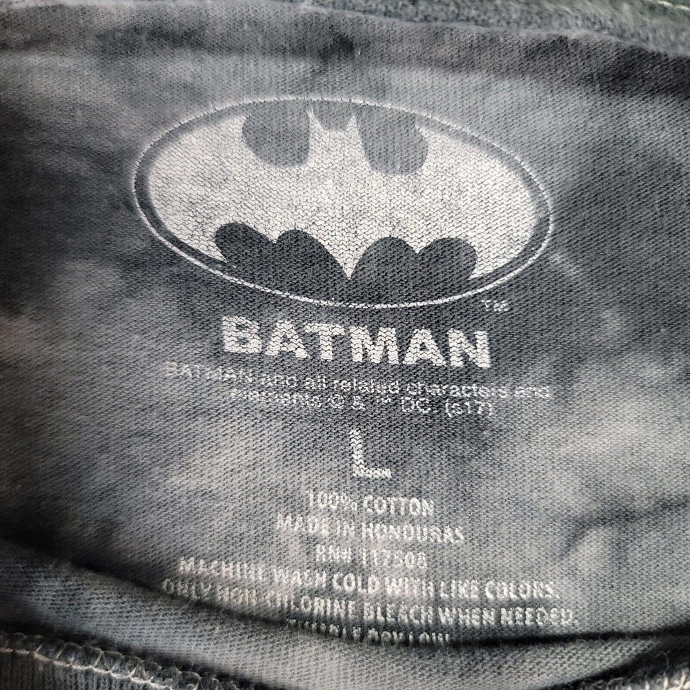 Batman Harley Quinn Tie Dye Tee DC Comics Joker Vintage Style Size Large - Picture 4 of 5